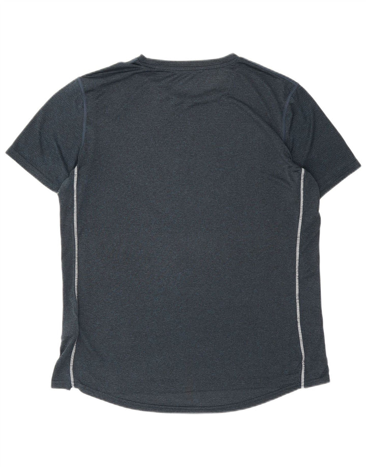 Superdry muška majica kratkih rukava srednje tamnoplavi poliester