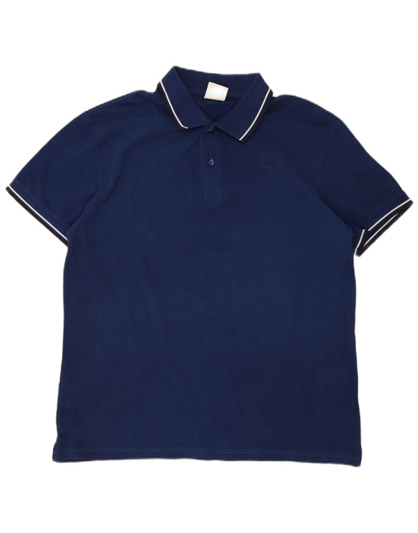 Diadora muška polo majica 2XL tamnoplavi pamuk