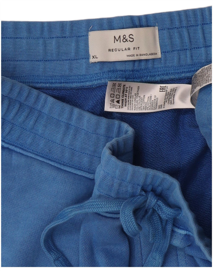 Marks & Spencer muške sportske kratke hlače regularnog kroja XL, plavi pamuk