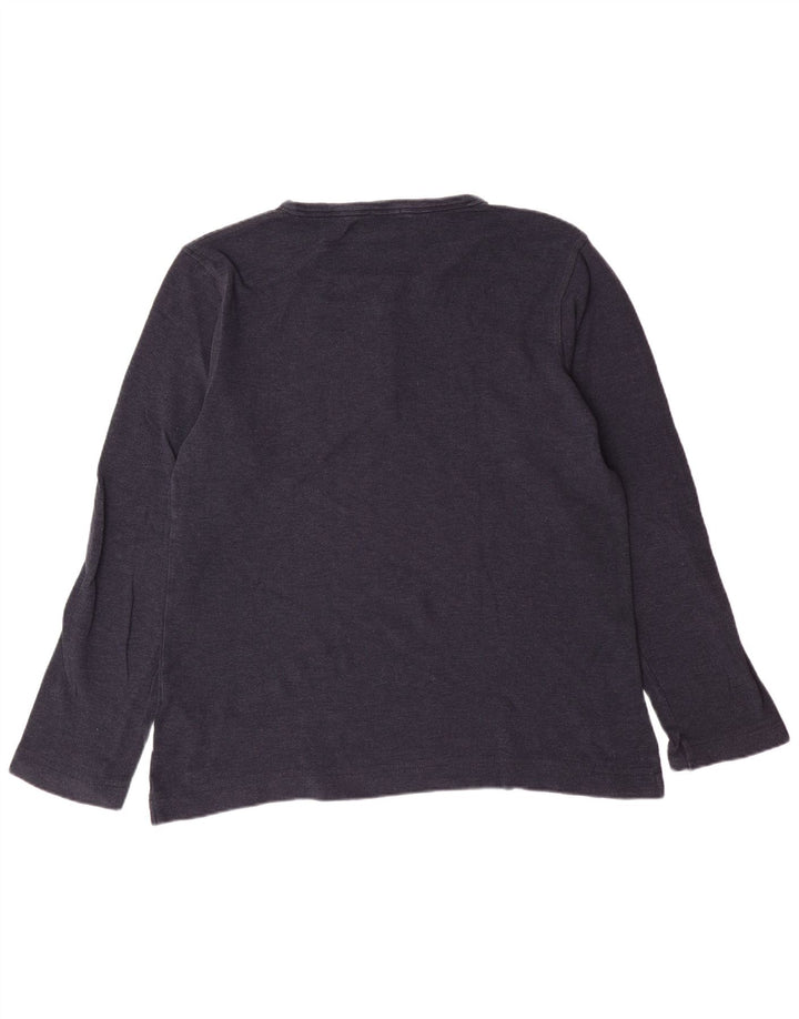 HUGO BOSS Muška uska majica dugih rukava 2XL tamnoplavi pamuk