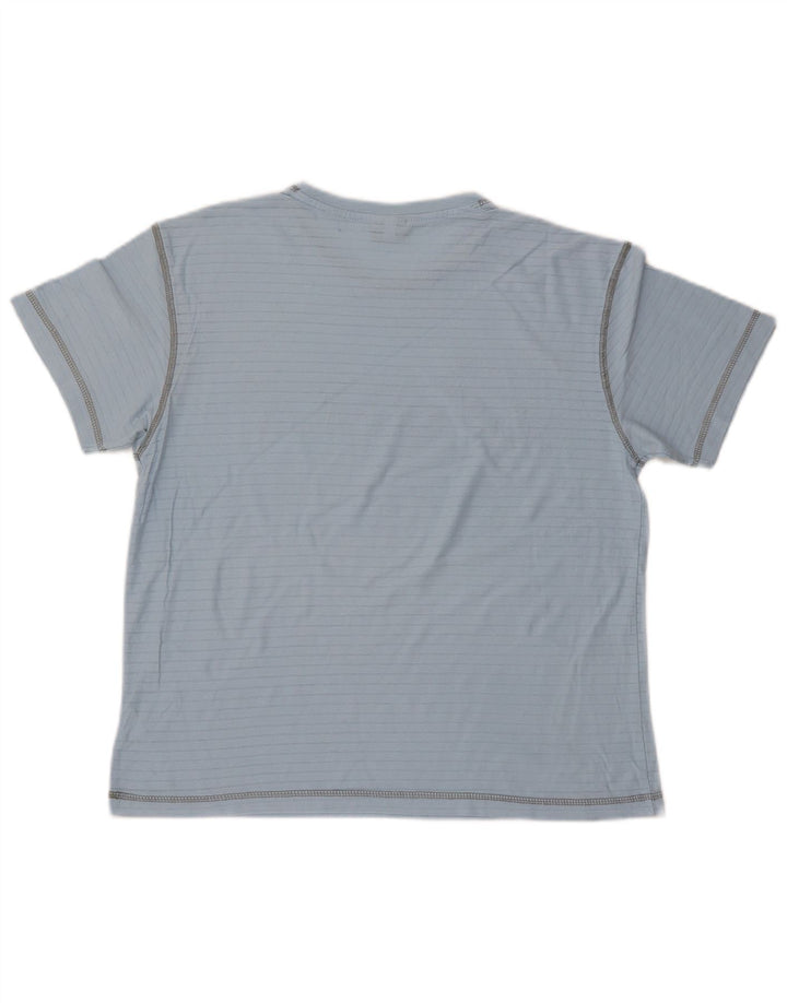 ASICS ženska majica kratkih rukava s grafičkim motivima UK 14 srednje plave pruge pamuk