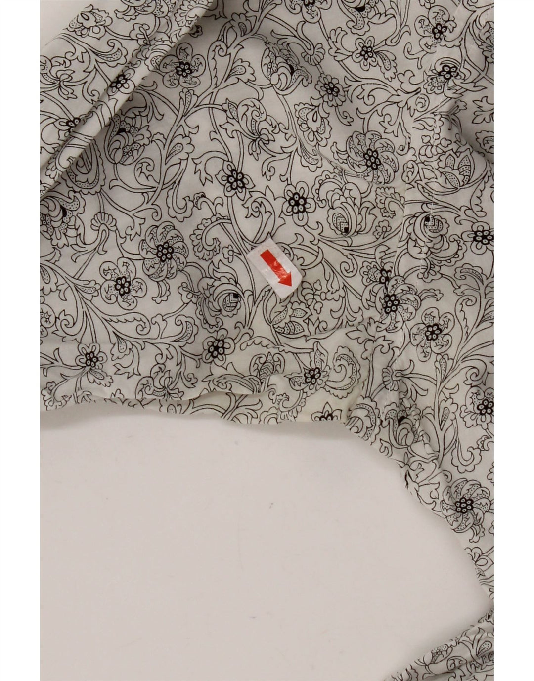 TED BAKER Muška košulja, veličina 3, srednje bijeli cvjetni pamuk