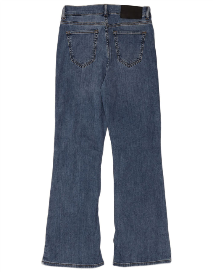 Marks & Spencer ženske lepršave traperice Autograph UK 10 male W26 L30 plave