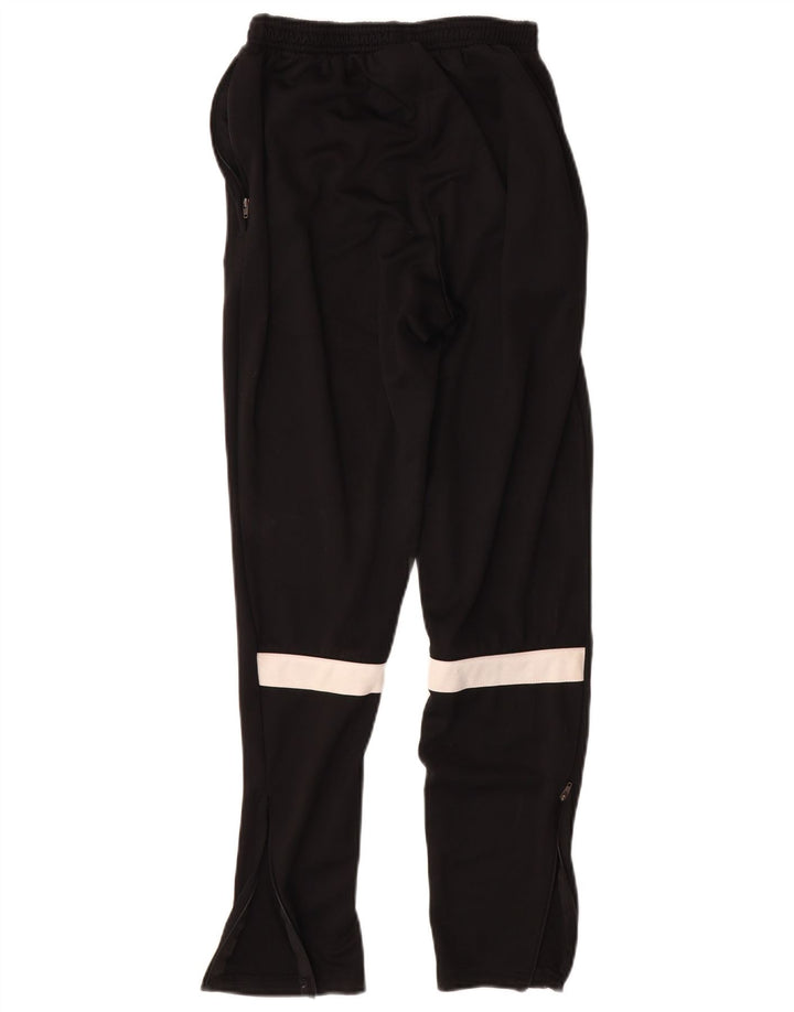 NIKE Womens Tracksuit Trousers UK 10 Small  Black Colourblock Polyester