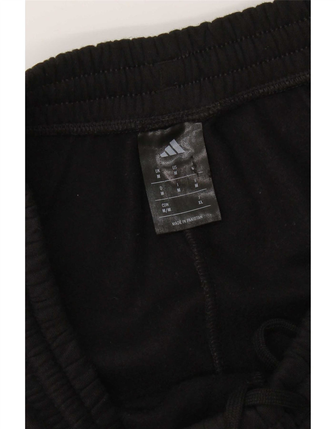 Adidas muške kargo trenirke hlače Joggers srednje crne pamučne boje