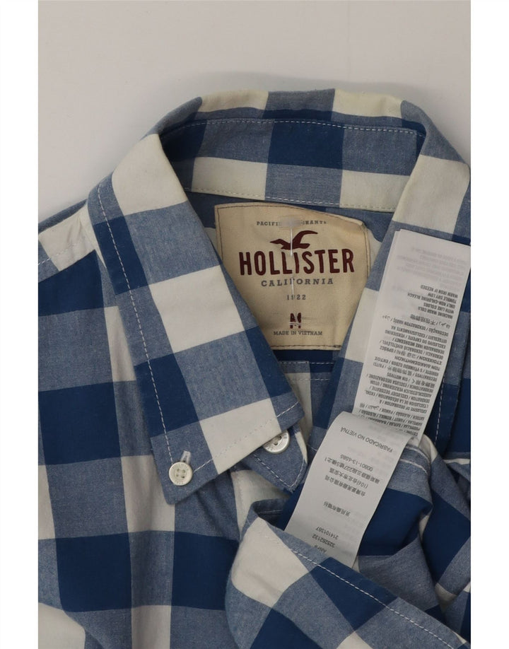Hollister muška košulja Srednje plavi pamuk od ginghama