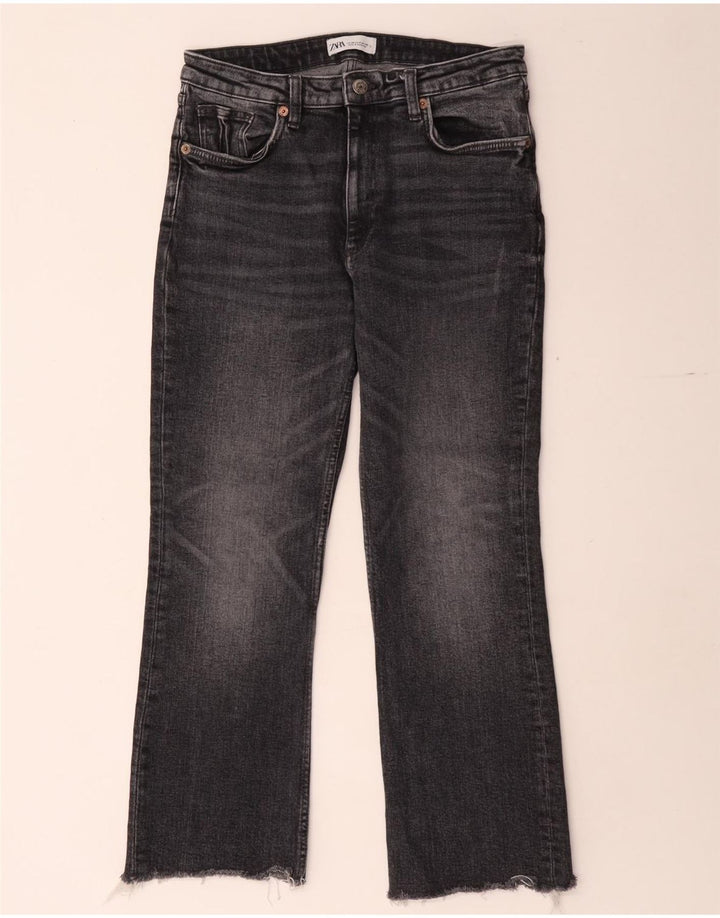 Zara ženske traperice s bootcutom EU 38 male W28 L26 sive
