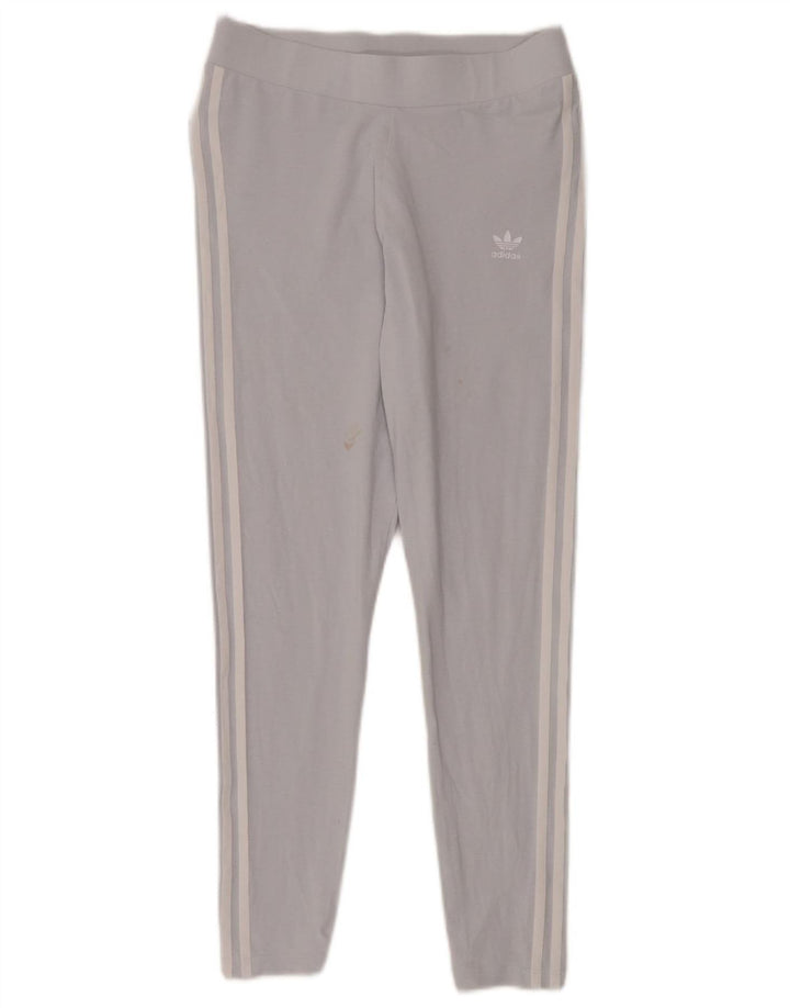 ADIDAS ženske tajice UK 16 Large Blue Cotton