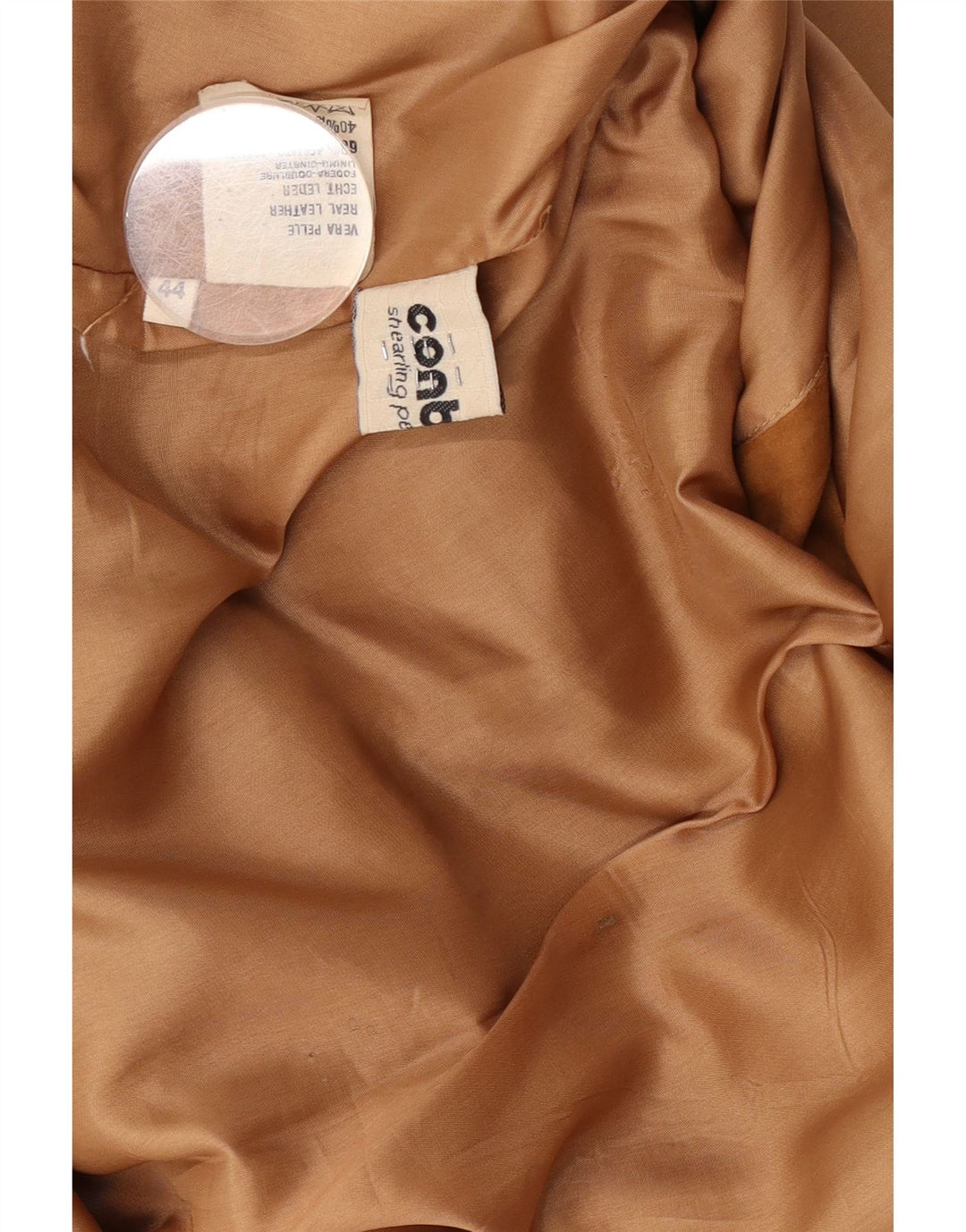 Conbipel ženska jakna od brušene kože IT 44 srednje bež kože