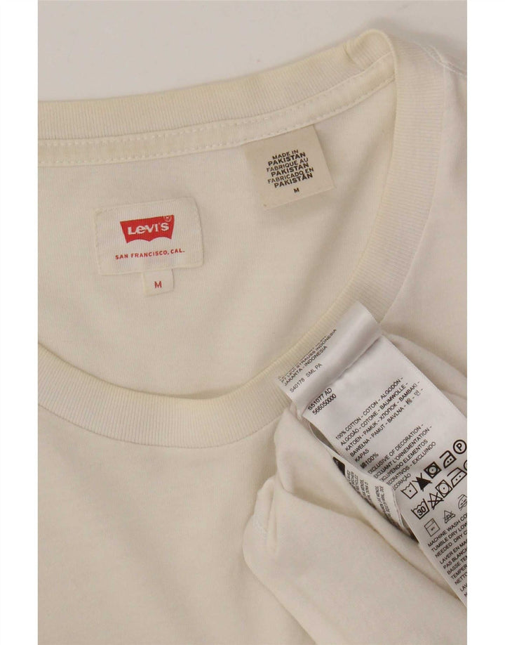 Levi's muška majica kratkih rukava Srednje bijeli pamuk