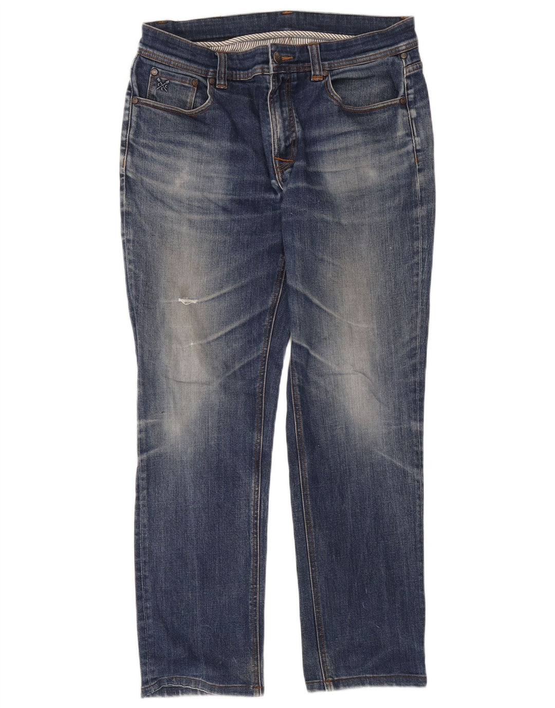 Crew Clothing Muške ravne traperice W34 L34 Plave