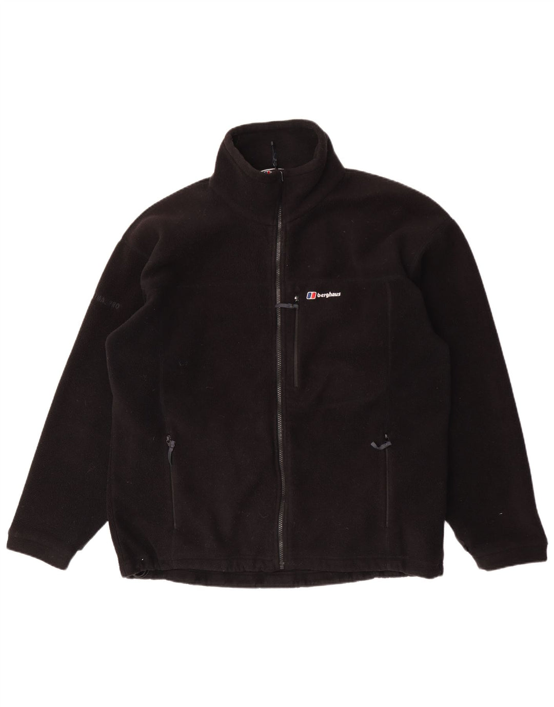 BERGHAUS Muška jakna od flisa s podstavom UK 42 XL crni poliester