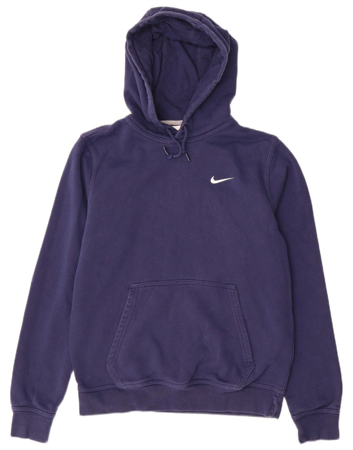 NIKE Muška majica s kapuljačom Srednje tamnoplavi pamuk