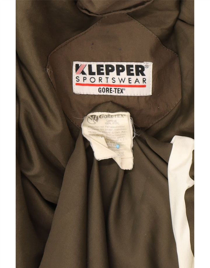 KLEPPER muška Gore-Tex pomoćna jakna UK 38 Srednje zeleni poliester