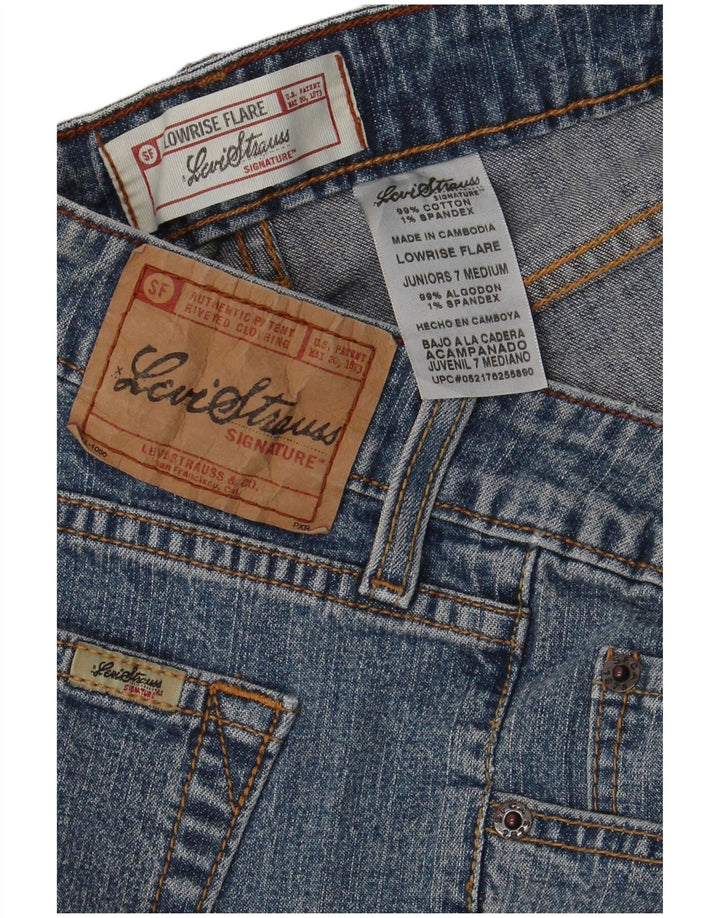 LEVI'S lepršave traperice za djevojčice 6-7 godina W30 L31 plavi pamuk