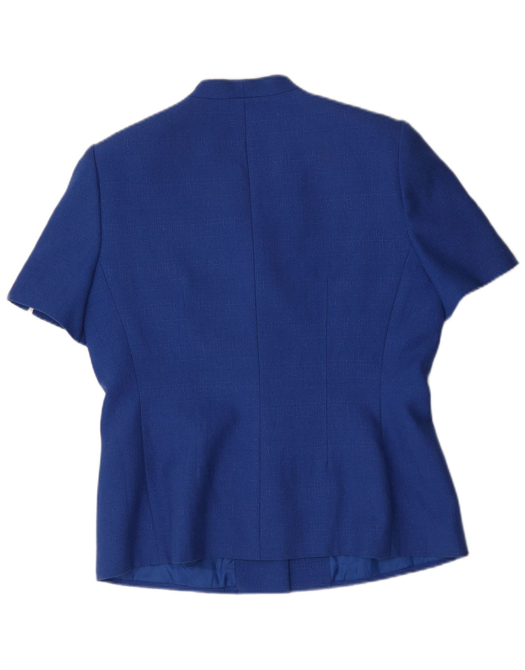 Kasper ženska jakna kratkih rukava s 4 gumba UK 14 Large Blue