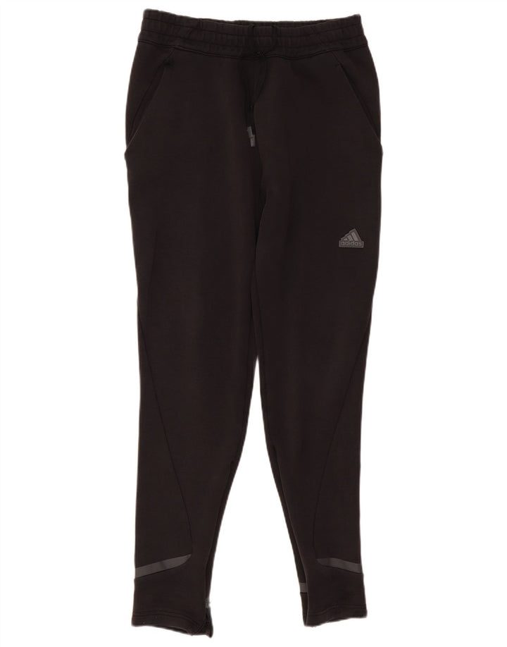 Adidas muške trenirke srednje crne pamučne hlače