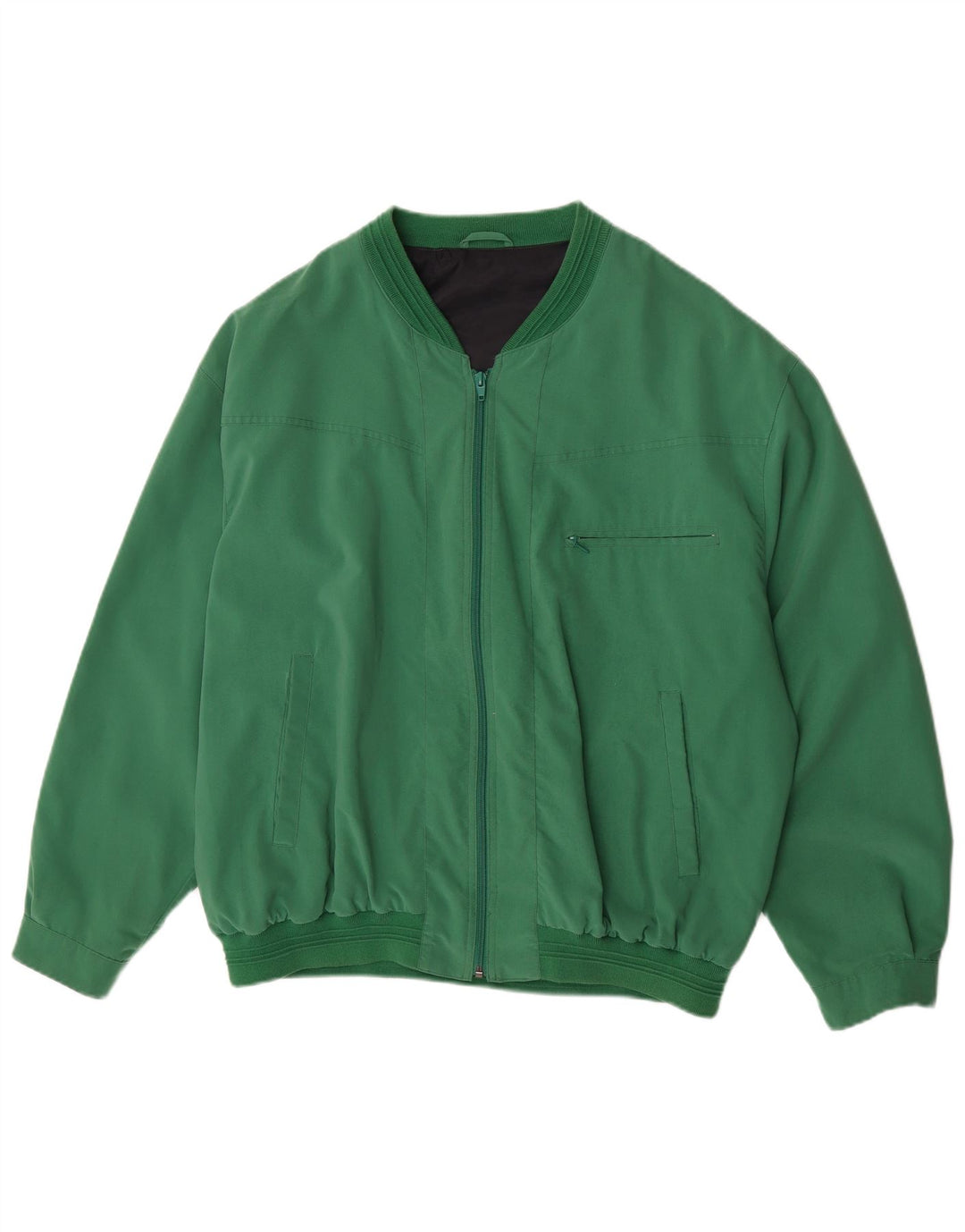 Vintage muška bomber jakna UK 42 XL zeleni poliester