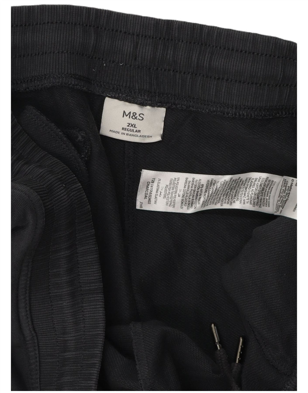 Marks & Spencer Regular muške trenirke hlače 2XL sivi pamuk