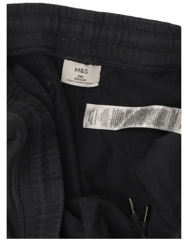 Marks & Spencer Regular muške trenirke hlače 2XL sivi pamuk