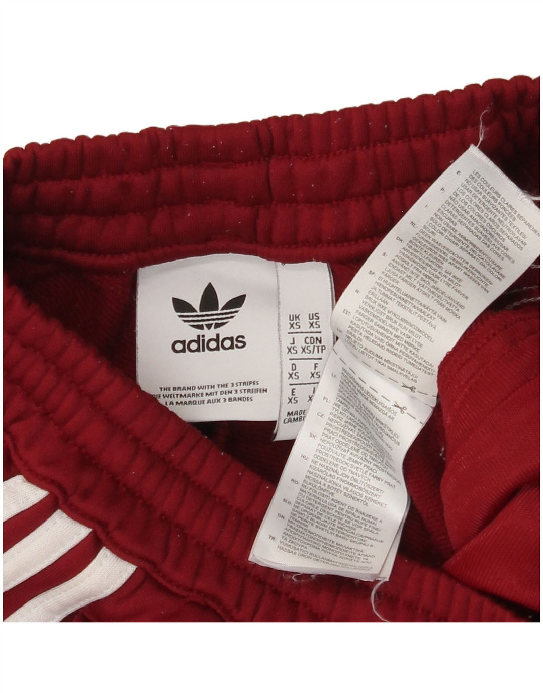 ADIDAS muške trenirke Hlače Joggers XS Bordo Poliester