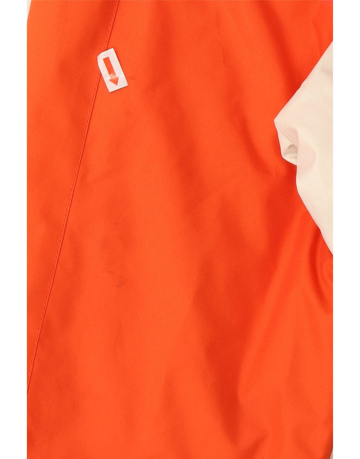 FILA Mens Windbreaker Jacket UK 40 Large Orange Colourblock Polyester Vintage Fila and Second-Hand Fila from Messina Hembry 