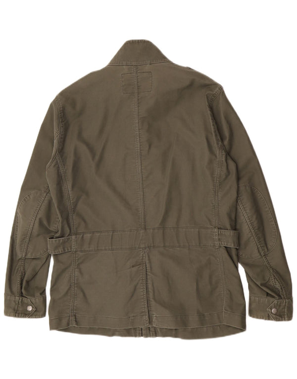 Woolrich Muška vojna jakna UK 40 Large kaki pamuk
