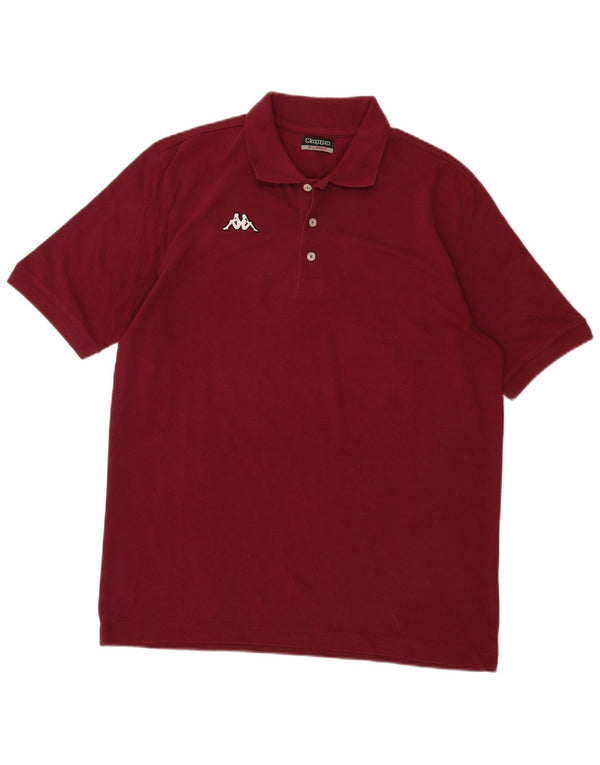 Kappa muška polo majica XL bordo pamuk