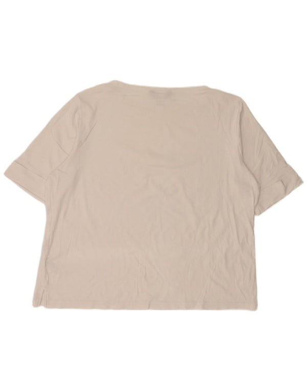 Ralph Lauren Ženska majica kratkih rukava UK 22 3XL bijeli pamuk