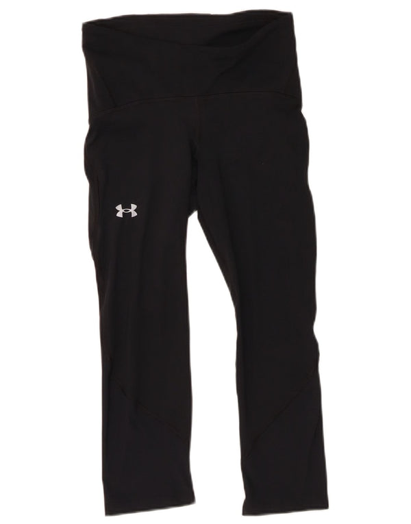 Under Armour ženske Heat Gear Capri tajice UK 8 male crne