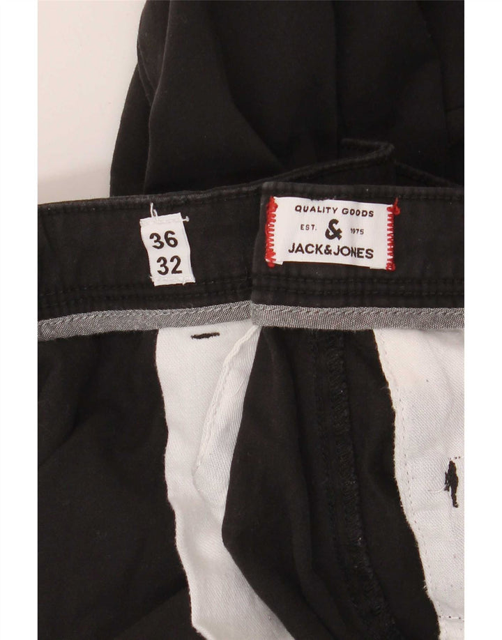 Jack & Jones muške uske chino hlače W36 L32 crne