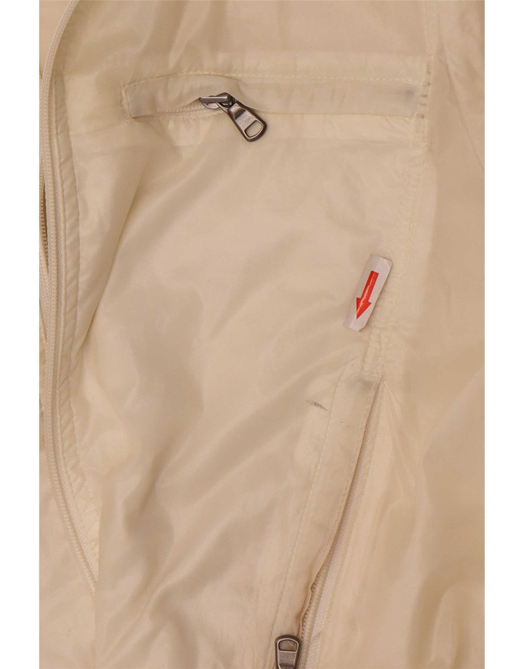 Ženska bomber jakna Calvin Klein Jeans UK 16 Large Off White Polyamide