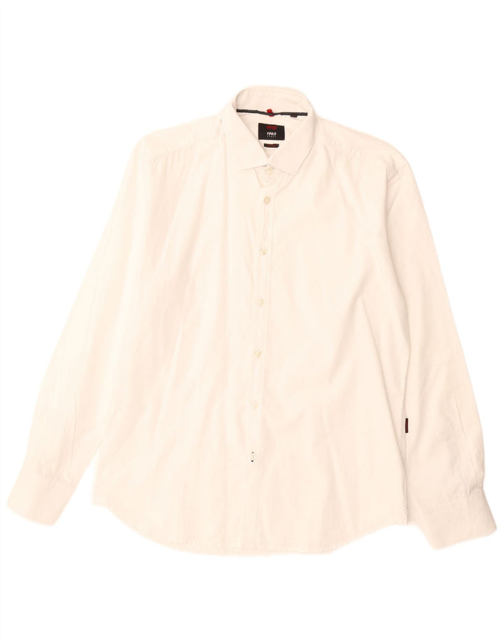 Velika bijela muška uska košulja Carrera