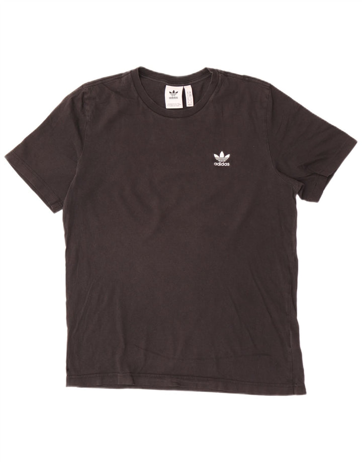ADIDAS muška majica kratkih rukava Srednji crni pamuk