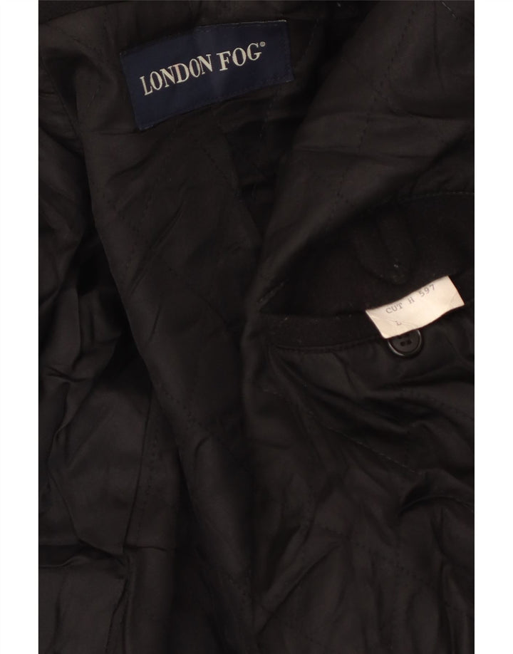 LONDON FOG Muški preveliki kaput UK 40 Large Black