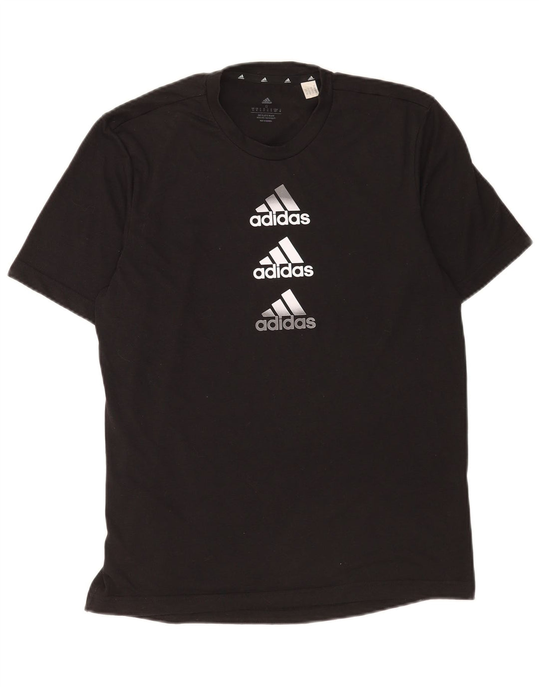 Adidas muška Aeroready majica s kratkim rukavima, mali crni poliester