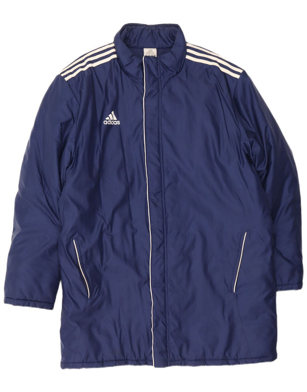 Adidas muška vjetrovka kaput UK 50/52 2XL tamnoplavi najlon