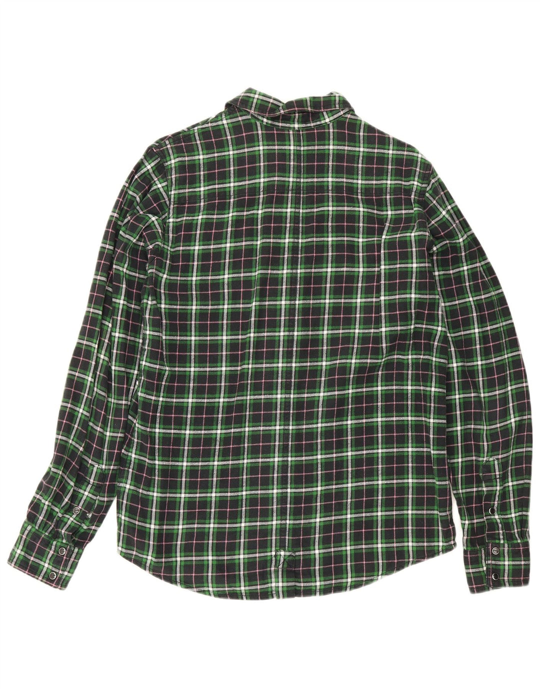 Dickies muška flanelska košulja, veliki zeleni karirani pamuk