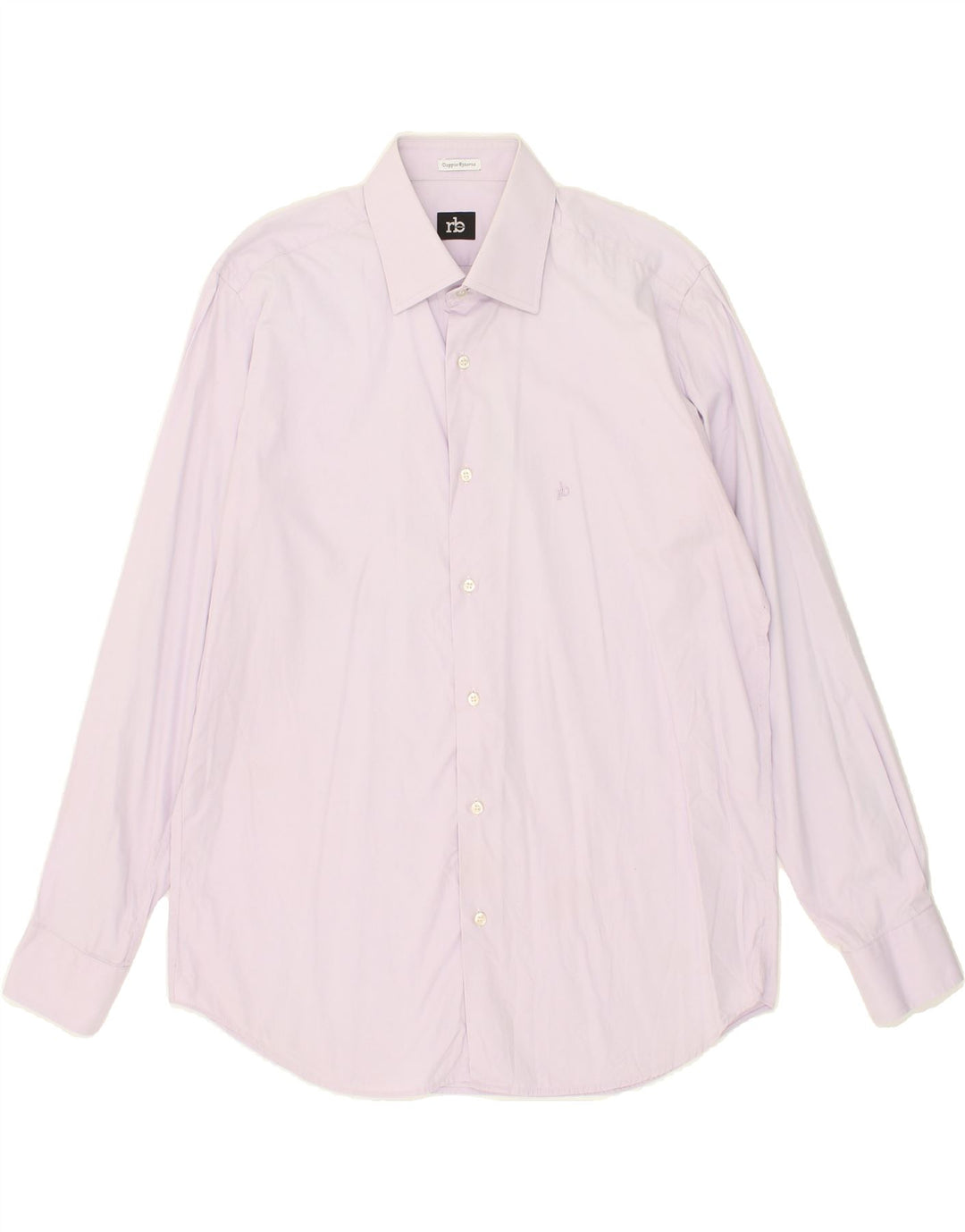 ROCCOBAROCCO Mens Shirt Size 15 3/4 40 Medium Pink Cotton Vintage Roccobarocco and Second-Hand Roccobarocco from Messina Hembry 