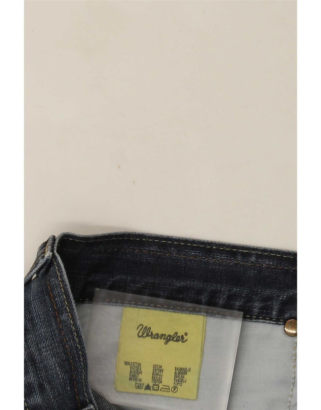 Wrangler muške traperice Dayton Bootcut W34 L32 plavi pamuk