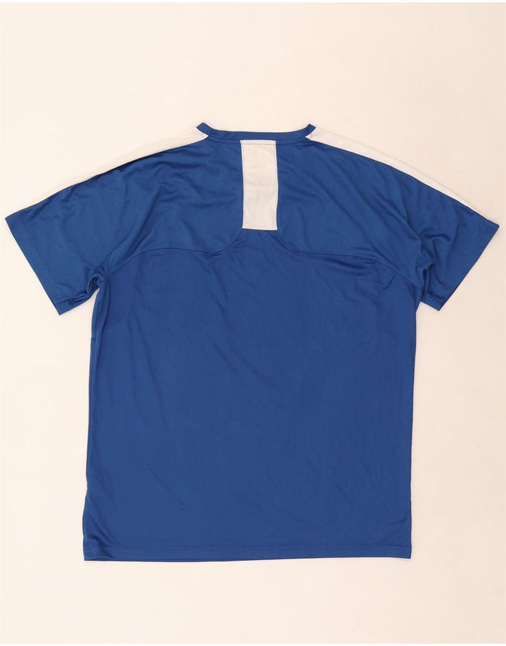 Puma muška majica kratkih rukava Large Blue Colourblock Poliester