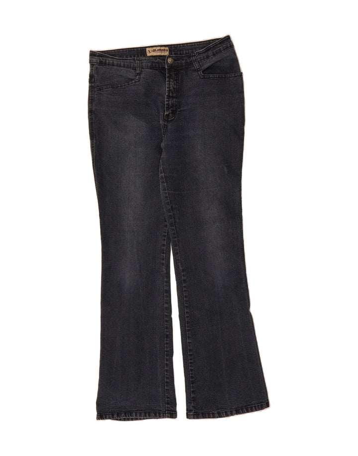 VINTAGE Womens Bootcut Jeans W34 L31 Blue Cotton Vintage Vintage and Second-Hand Vintage from Messina Hembry 