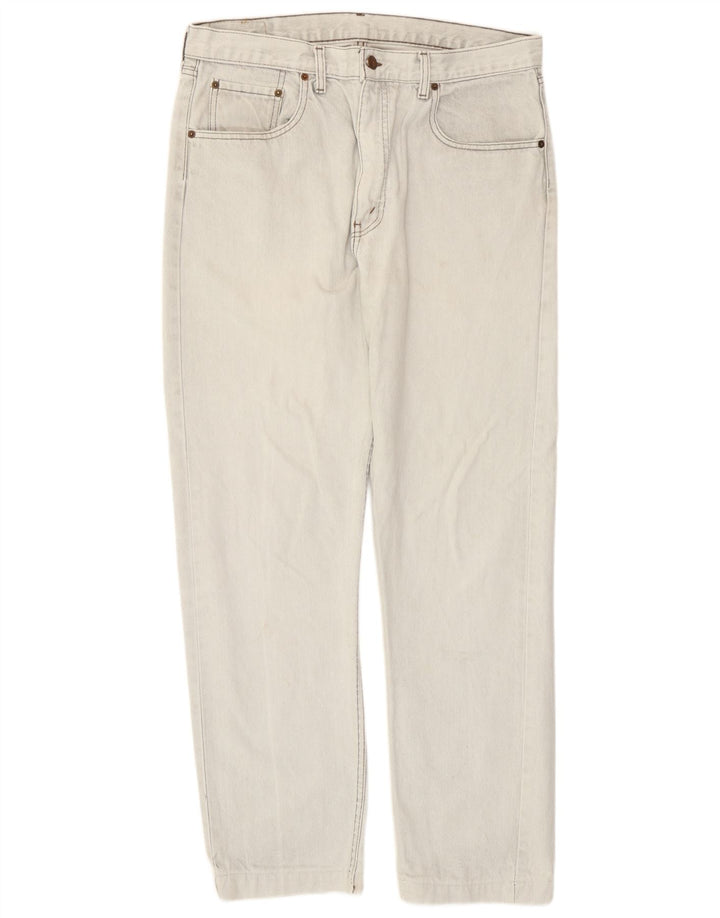 Levi's muške 505 ravne traperice W38 L30 sive