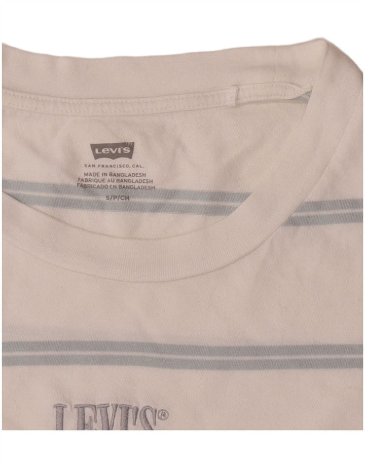 Gornja ženska majica Levi's UK 10 na male bijele pruge