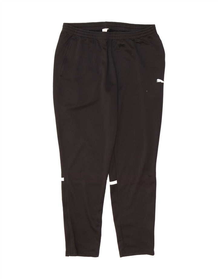 PUMA Mens Tracksuit Trousers XL Black Polyester Vintage Puma and Second-Hand Puma from Messina Hembry 