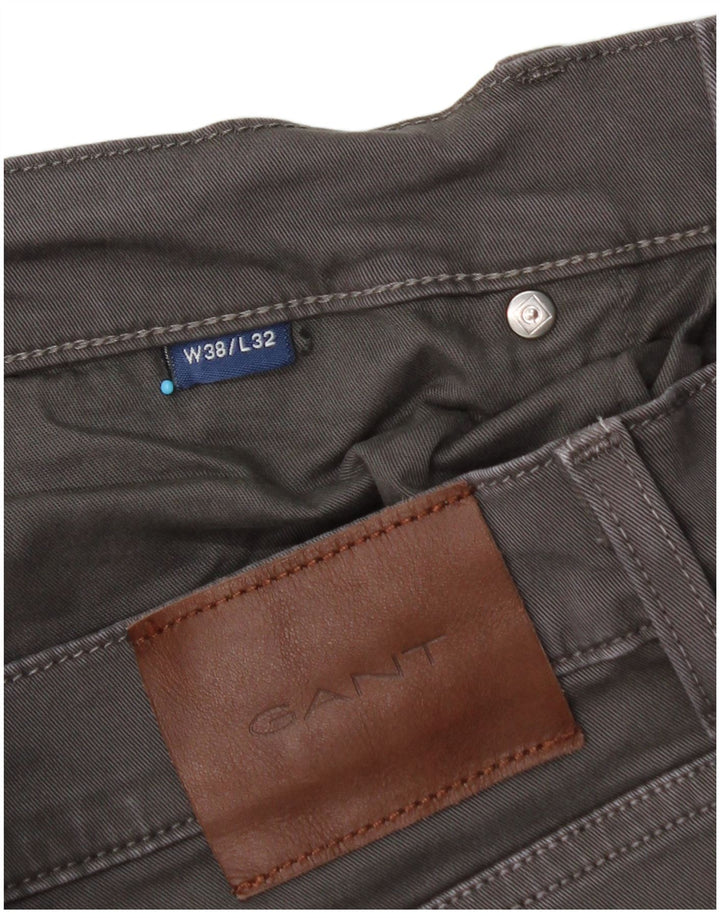 GANT Muške ravne traperice W38 L32 Sivi pamuk