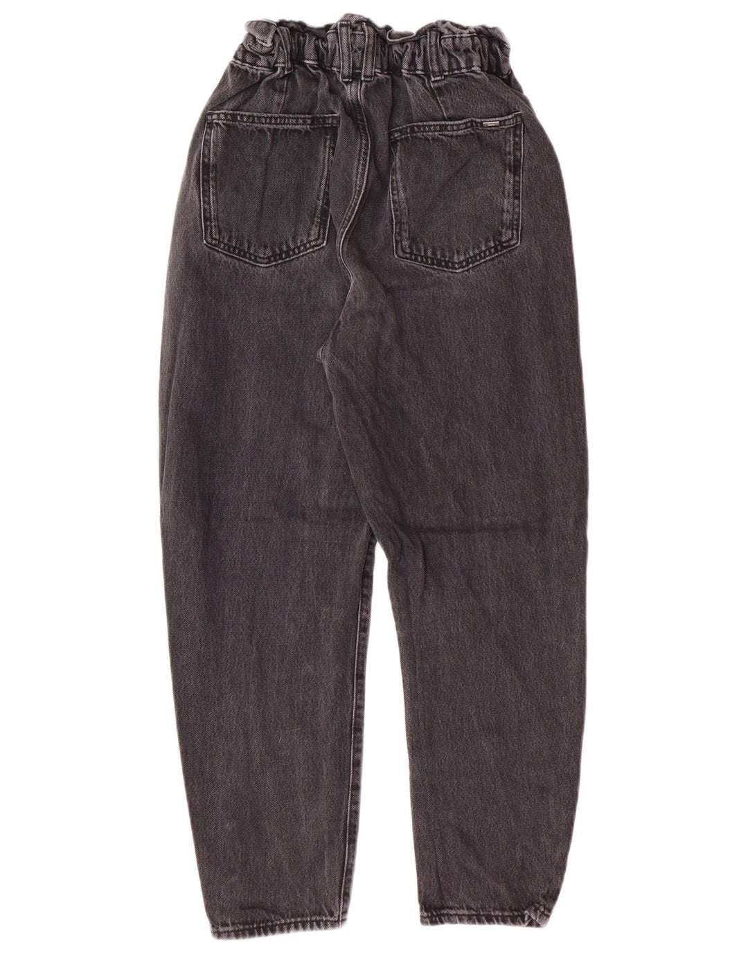 Zara ženske sužene traperice visokog struka EU 34 2XS W24 L25 sive pamučne moderne