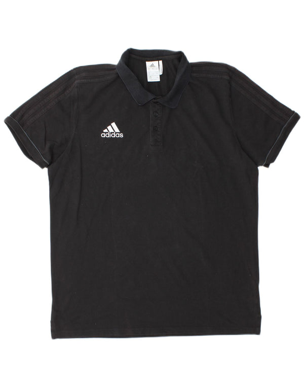 ADIDAS muška polo majica Climalite XL crni pamuk