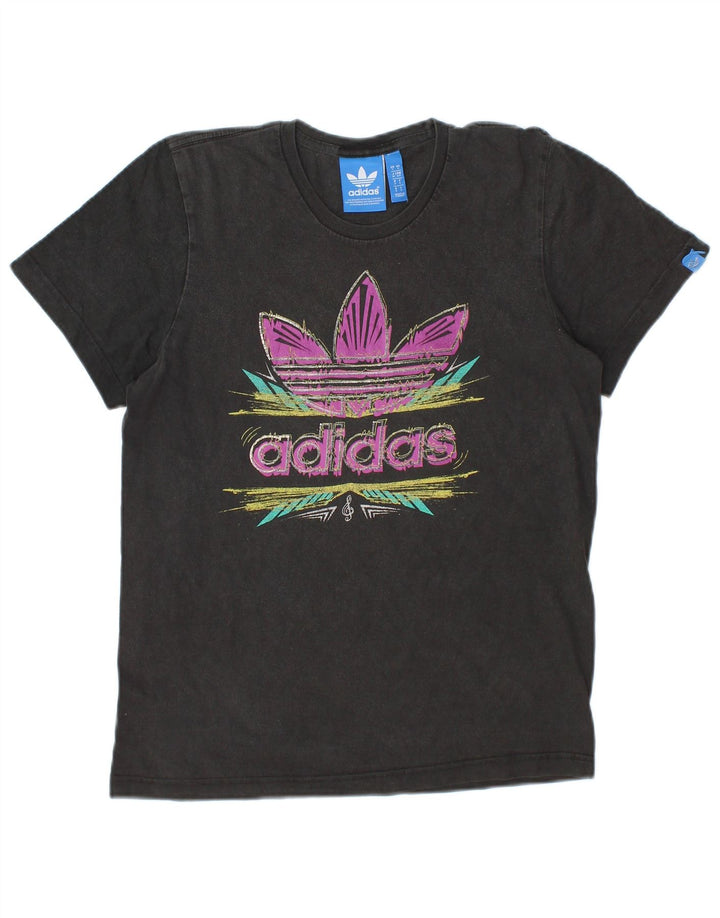 Adidas muška majica s grafičkim motivima, mala siva