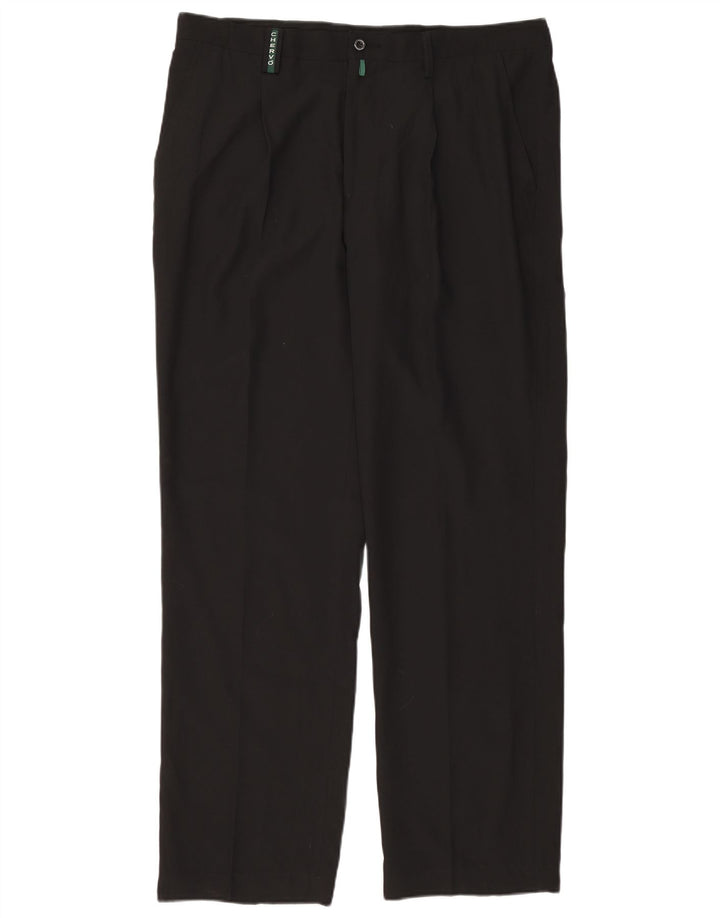 CHERVO Muške chino hlače s klinovima IT 54 2XL W36 L32 crni poliester